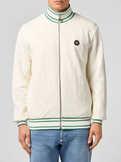 Philipp Plein Jacket Men In White