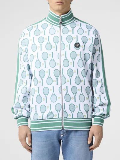Philipp Plein Jacket Men In Blue