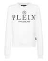 Philipp Plein Iconic Plein Sweatshirt In White