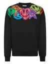 Philipp Plein Smiley Face-print Sweatshirt In Black