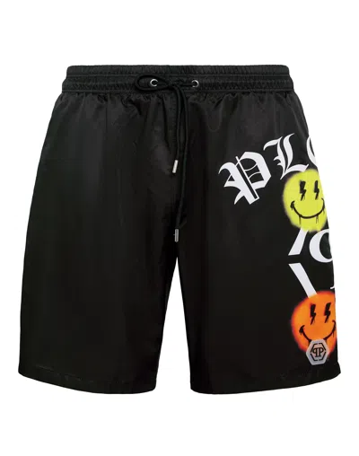 Philipp Plein Swim Boxer In Black