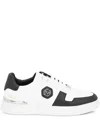 Philipp Plein T-rex Logo Plaque Trainers In Multi