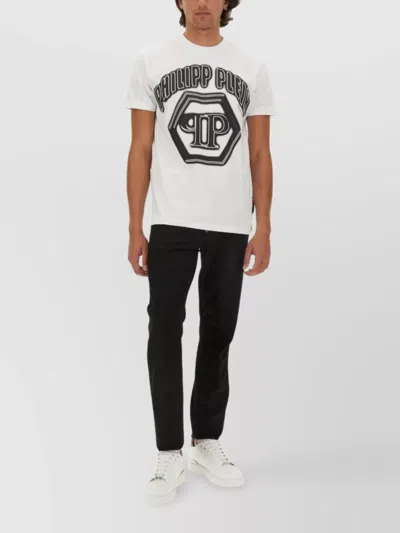 PHILIPP PLEIN T-SHIRT IMPRESSION DE LOGO