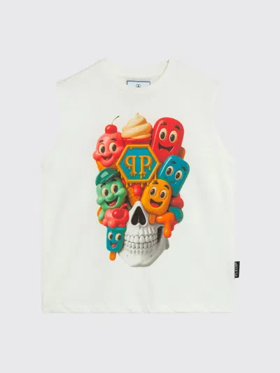 Philipp Plein T-shirt Kids  In White