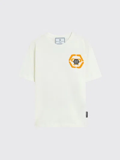Philipp Plein T-shirt Kids  In White