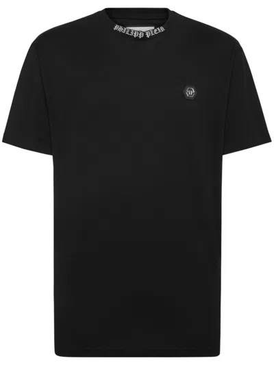 Philipp Plein T-shirt Logo In Black  