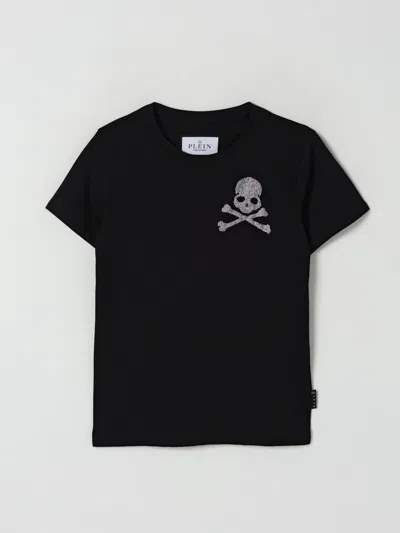 Philipp Plein Kids' T-shirt  Kinder Farbe Schwarz In Black