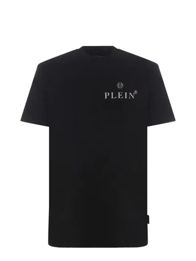 Philipp Plein T-shirt  Made Of Cotton In Nero