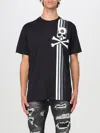 Philipp Plein Black Ss Hexagon T-shirt In Black