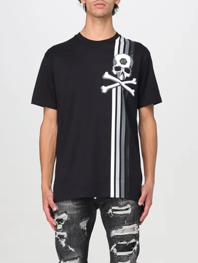 PHILIPP PLEIN T-SHIRT PHILIPP PLEIN MEN COLOR BLACK,G78840002