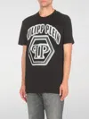 Philipp Plein Logo Print T-shirt In Schwarz