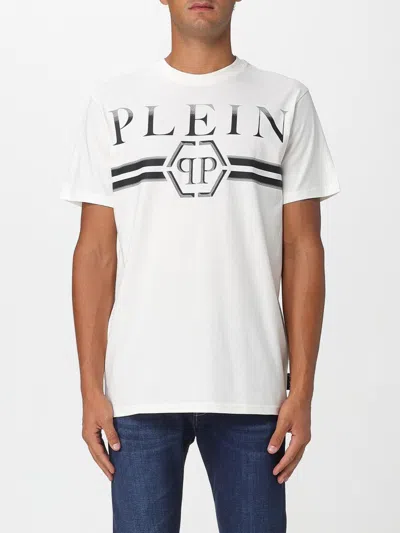 PHILIPP PLEIN T-SHIRT PHILIPP PLEIN MEN COLOR WHITE 1,H32036243