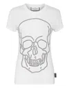 Philipp Plein Sexy Pure Fit Crew-neck T-shirt In White