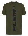 Philipp Plein T-shirt Round Neck Ss In Green