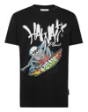Philipp Plein Hawaii T-shirt In Black