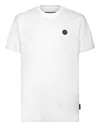 Philipp Plein Lightweight Short Sleeve Crew Neck T-shirt In White