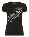 PHILIPP PLEIN T-SHIRT ROUND NECK SS SIGNATURE