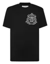 Philipp Plein Skull&bones T-shirt In Black