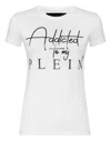 PHILIPP PLEIN T-SHIRT ROUND NECK SS STATEMENT