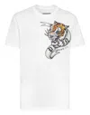 Philipp Plein Graphic-print Cotton T-shirt In White