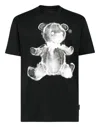 Philipp Plein X-ray Teddy Bear T-shirt In Black