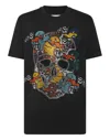Philipp Plein T-shirt Round Neck Ss Tee Plein Duck