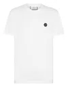 Philipp Plein Crystal-embellished Cotton T-shirt In White