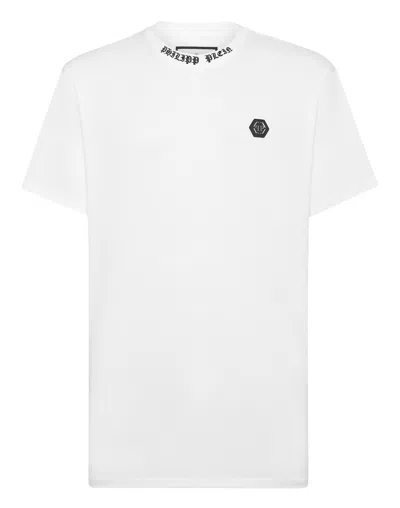 PHILIPP PLEIN T-SHIRT ROUND NECK SS
