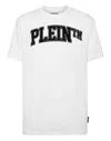 Philipp Plein T-shirt Round Neck Ss With Crystals In White