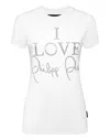 Philipp Plein T-shirt Sexy Pure Round Neck Ss In White