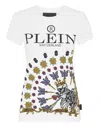 Philipp Plein Sexy Pure Skeleton T-shirt In White
