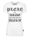 Philipp Plein Sexy Pure Cotton T-shirt In White