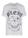 Philipp Plein Skull-print T-shirt In White