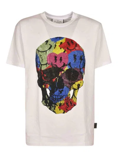 PHILIPP PLEIN CAMISETA - BLANCO