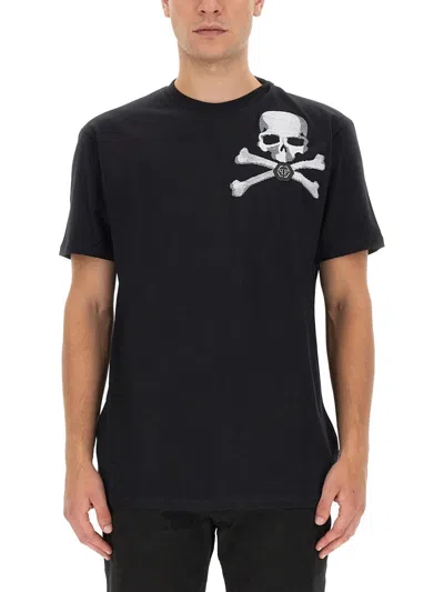Philipp Plein T Shirt With Logo In Black