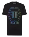 Philipp Plein Black Cotton T-shirt In Black