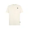 Philipp Plein Round Neck T-shirt Degrade Monogram Monogram In White