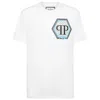 Philipp Plein Ss Hexagon T-shirt In White