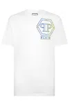 Philipp Plein White Cotton T-shirt In White
