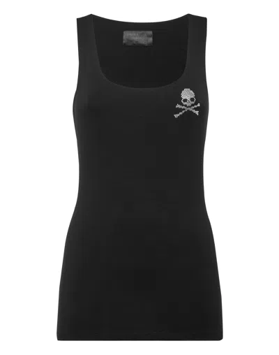 Philipp Plein Tank Top In Black