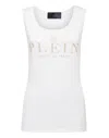 Philipp Plein Logo-print Tank Top In White