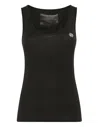 Shop Philipp Plein Tank Top Original In Black