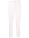Philipp Plein Tapered Office Trousers In Pink
