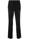 Philipp Plein Tapered Tailored Trousers In Black
