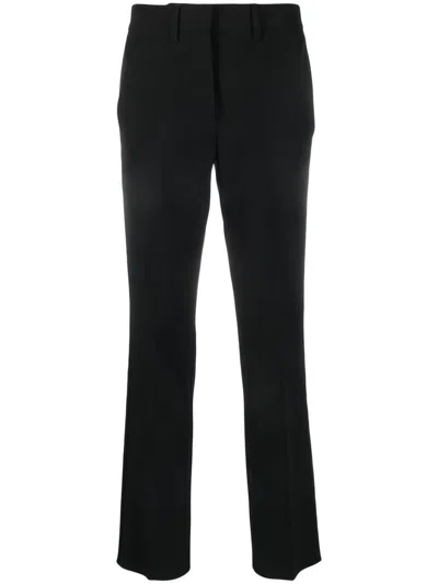 Philipp Plein Tapered Tailored Trousers In Black