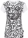 Philipp Plein Teddy Bear-embellished T-shirt In White
