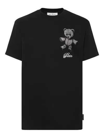Philipp Plein Teddy Bear-motif T-shirt In Black