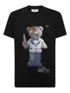 Philipp Plein Teddy-bear Print T-shirt In Black