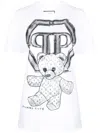 Philipp Plein Teddy Bear-print T-shirt In White