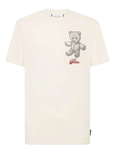Philipp Plein Teddy-bear T-shirt In Neutral